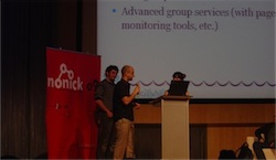 Nick Papanotas on the Presentation of SocialWhale in Bilbao